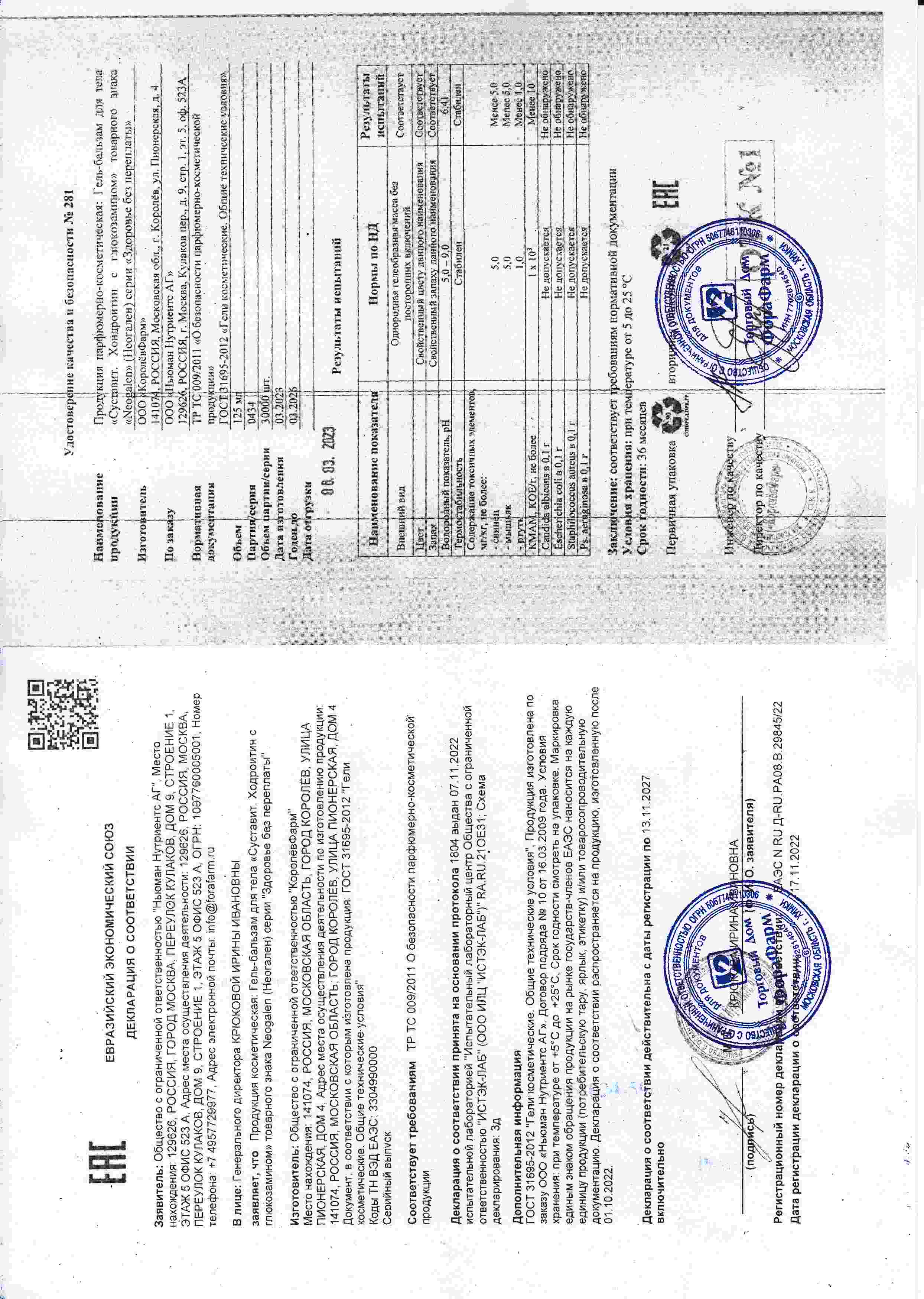 Паспорт №032023